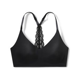 True Body Triangle Lace Racerback Bra